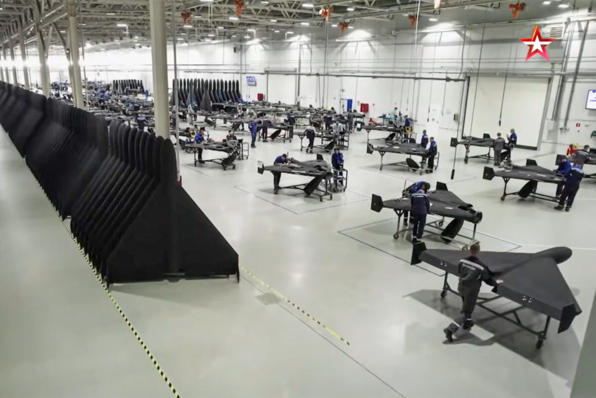 Inside the Alabuga drone factory, workers assemble Geran-2 drones used in attacks on Ukraine